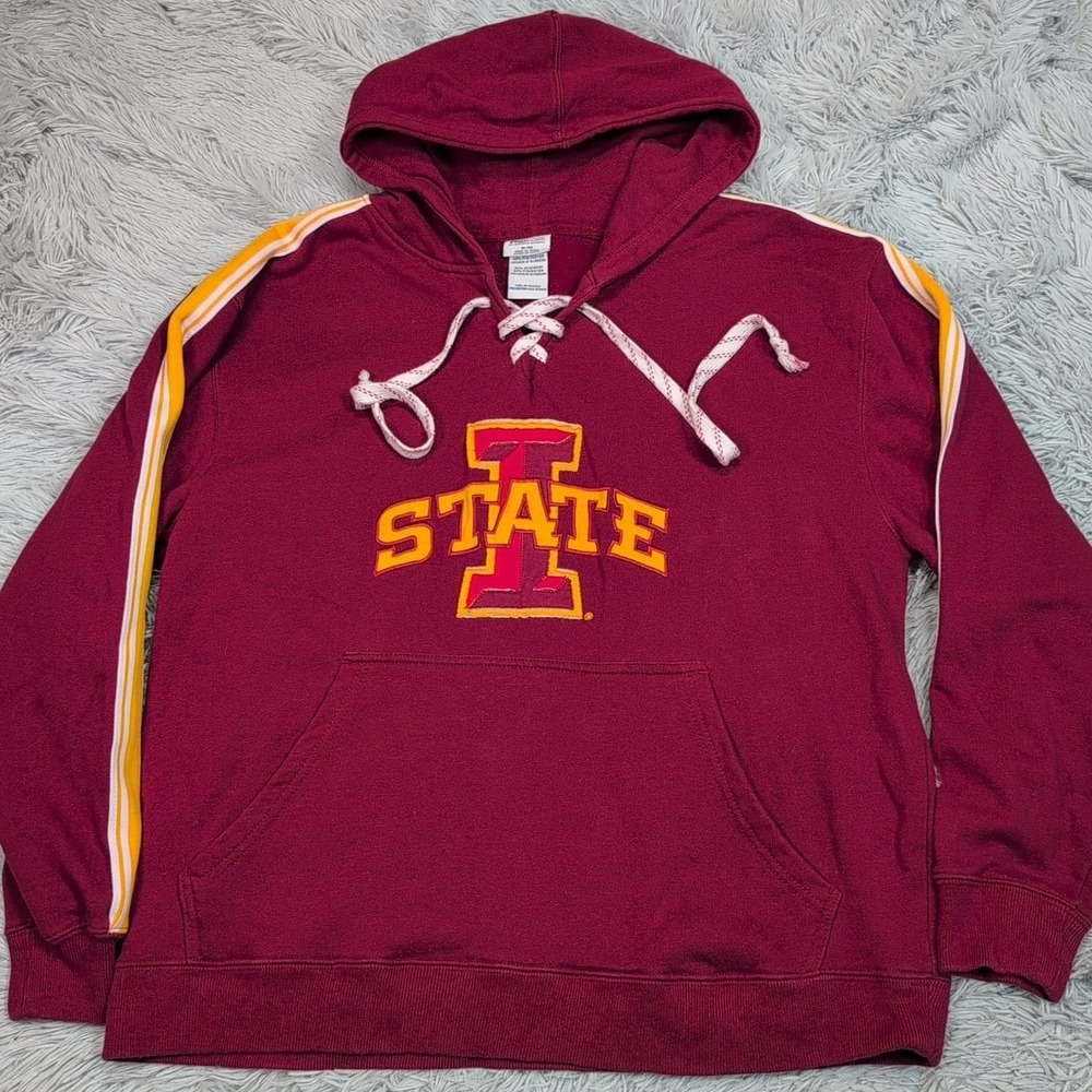 Iowa State Cyclones‎ Sweatshirt Mens XL Embroidered University Athletic  Hockey